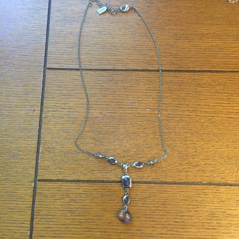 Blue and Silver Necklace